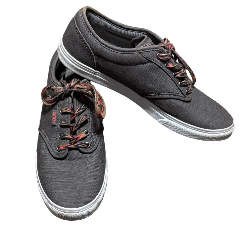 Vans Atwood Low Tribal Canvas Sneakers Women Size 6.5